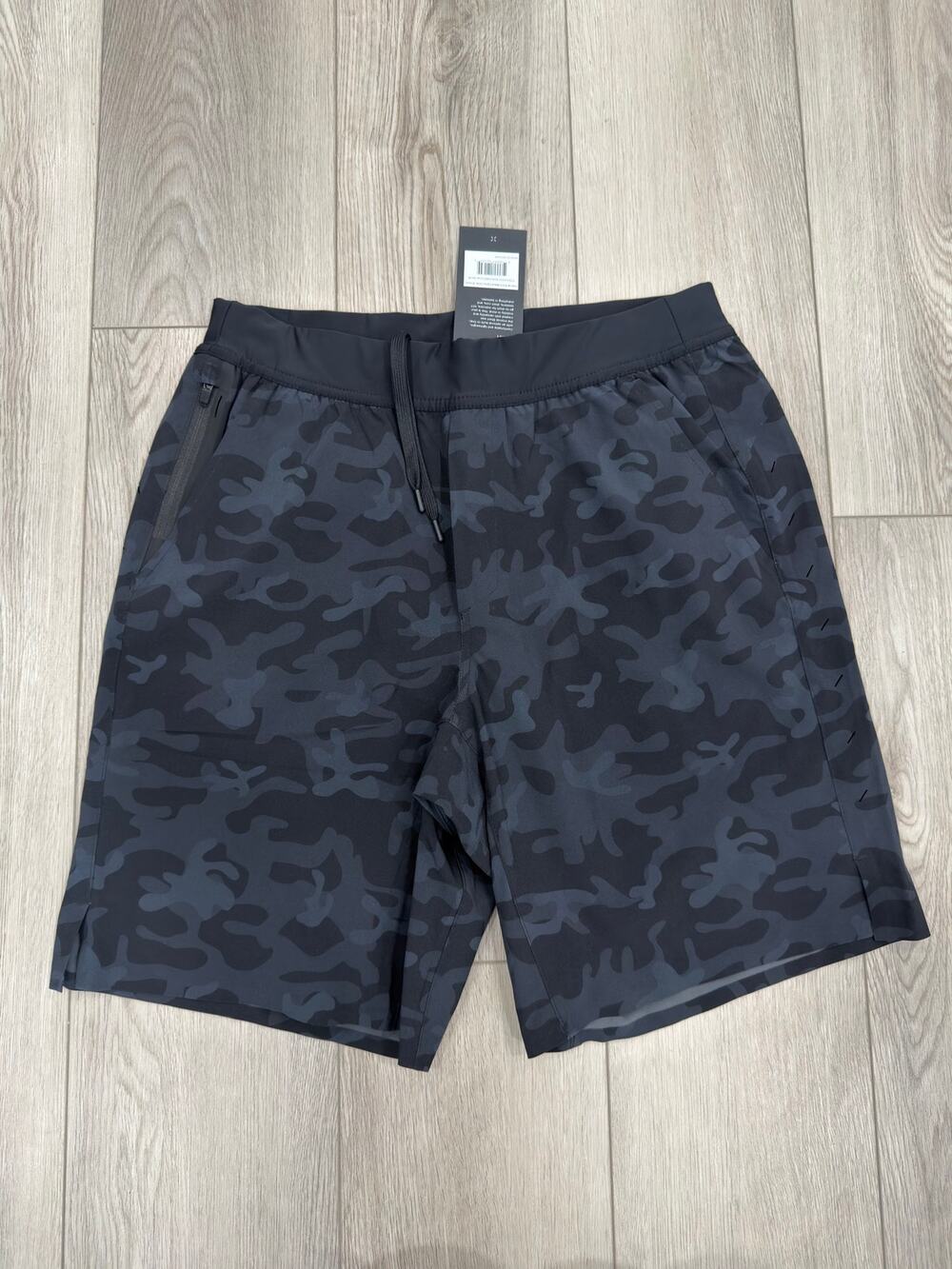 Ten Thousand Active Black Camo 9" Interval Lined Running Training Shorts M NWT